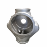 Stainless Steel Three-Way Pump Housing Casting